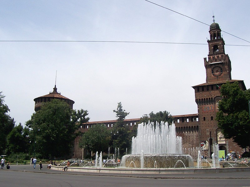 Il castello sforzesco